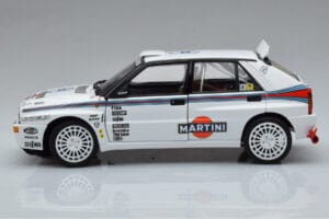 Lancia Delta HF Integrale Evoluzione Test Car Kyosho 1:18 08348G Fém – 4. kép a 9-ből