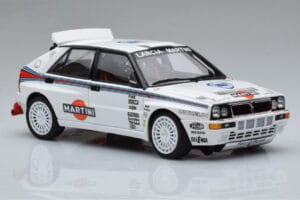 Lancia Delta HF Integrale Evoluzione Test Car Kyosho 1:18 08348G Fém – 5. kép a 9-ből
