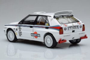 Lancia Delta HF Integrale Evoluzione Test Car Kyosho 1:18 08348G Fém – 6. kép a 9-ből