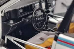 Lancia Delta HF Integrale Evoluzione Test Car Kyosho 1:18 08348G Fém – 7. kép a 9-ből