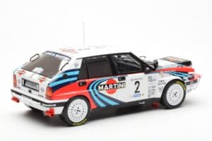 Lancia Delta Integrale 16V #2 M. Biasion / T. Siviero Rally Safari 1990 IXO 1:18 18RMC139A Fém – 2. kép a 6-ből