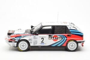Lancia Delta Integrale 16V #2 M. Biasion / T. Siviero Rally Safari 1990 IXO 1:18 18RMC139A Fém – 3. kép a 6-ből