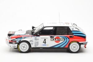 Lancia Delta Integrale 16V #4 A. Fiorio Rally Safari 1990 IXO 1:18 18RMC139B Fém – 3. kép a 6-ből