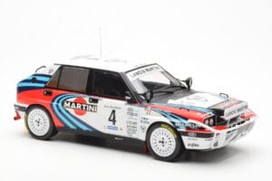 Lancia Delta Integrale 16V #4 A. Fiorio Rally Safari 1990 IXO 1:18 18RMC139B Fém – 4. kép a 6-ből