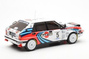 Lancia Delta Integrale 16V #5 J. Kankkunen / J. Piironen Rally Safari 1990 IXO 1:18 18RMC139C Fém – 2. kép a 6-ből