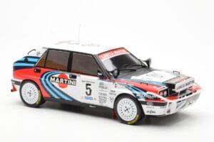 Lancia Delta Integrale 16V #5 J. Kankkunen / J. Piironen Rally Safari 1990 IXO 1:18 18RMC139C Fém – 4. kép a 6-ből