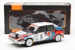 Lancia Delta Integrale 16V #5 J. Kankkunen / J. Piironen Rally Safari 1990 IXO 1:18 18RMC139C Fém – 6. kép a 6-ből