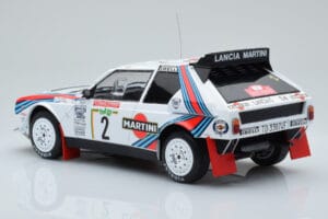 Lancia Delta S4 #2 M. Alen / I. Kivimaki Rally San Remo 1986 IXO 1:18 18RMC130A Fém – 5. kép a 6-ből