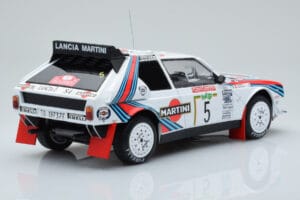 Lancia Delta S4 #5 M. Biasion / T. Siviero Rally San Remo 1986 IXO 1:18 18RMC130B Fém – 2. kép a 6-ből