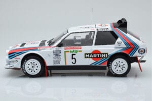 Lancia Delta S4 #5 M. Biasion / T. Siviero Rally San Remo 1986 IXO 1:18 18RMC130B Fém – 3. kép a 6-ből