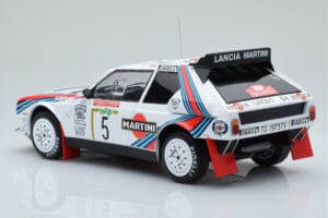 Lancia Delta S4 #5 M. Biasion / T. Siviero Rally San Remo 1986 IXO 1:18 18RMC130B Fém – 5. kép a 6-ből