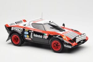 Lancia Stratos HF #1 Hunsruck Rally 1978 Kyosho 1:18 08130D Fém – 6. kép a 8-ből