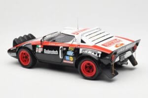 Lancia Stratos HF #1 Hunsruck Rally 1978 Kyosho 1:18 08130D Fém – 7. kép a 8-ből