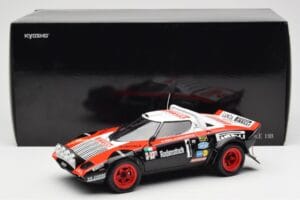 Lancia Stratos HF #1 Hunsruck Rally 1978 Kyosho 1:18 08130D Fém – 8. kép a 8-ből