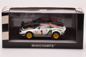 Lancia Stratos #1 S. Munari / S. Maiga Rally Monte Carlo 1977 Minichamps 1:43 430771201 Fém – 4. kép a 4-ből