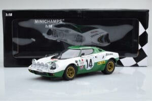 Lancia Stratos Alitalia #14 S. Munari / M. Mannucci Winners Rally Monte Carlo 1975 Minichamps 1:18 155751714 Fém – 6. kép a 6-ből