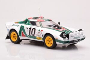 Lancia Stratos HF #10 S. Munari / S. Maiga Rally Monte Carlo 1976 IXO 1:18 18RMC162A Fém – 4. kép a 6-ből