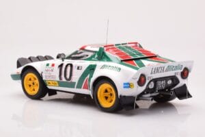 Lancia Stratos HF #10 S. Munari / S. Maiga Rally Monte Carlo 1976 IXO 1:18 18RMC162A Fém – 5. kép a 6-ből