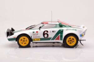 Lancia Stratos HF #6 B. Waldegård / H. Thorszelius Rally Monte Carlo 1976 IXO 1:18 18RMC162B Fém – 3. kép a 6-ből