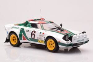 Lancia Stratos HF #6 B. Waldegård / H. Thorszelius Rally Monte Carlo 1976 IXO 1:18 18RMC162B Fém – 4. kép a 6-ből