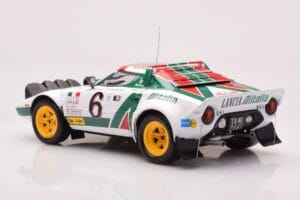 Lancia Stratos HF #6 B. Waldegård / H. Thorszelius Rally Monte Carlo 1976 IXO 1:18 18RMC162B Fém – 5. kép a 6-ből
