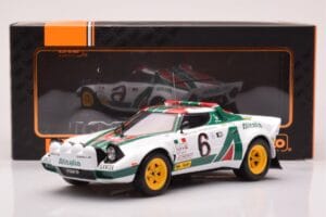 Lancia Stratos HF #6 B. Waldegård / H. Thorszelius Rally Monte Carlo 1976 IXO 1:18 18RMC162B Fém – 6. kép a 6-ből