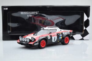 Lancia Stratos Pirelli #4 M. Alen / I. Kivimaki Winners Rally Sanremo 1978 Minichamps 1:18 155781704 Fém – 6. kép a 6-ből