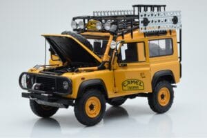 Land Rover Defender 90 Camel Trophy Borneo 1985 Almost Real 1:18 810213 Fém – 2. kép a 8-ből