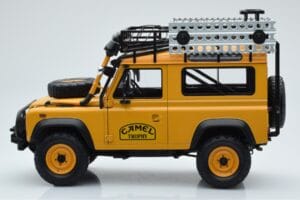 Land Rover Defender 90 Camel Trophy Borneo 1985 Almost Real 1:18 810213 Fém – 4. kép a 8-ből