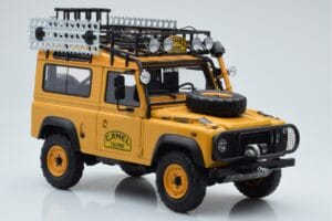 Land Rover Defender 90 Camel Trophy Borneo 1985 Almost Real 1:18 810213 Fém – 6. kép a 8-ből