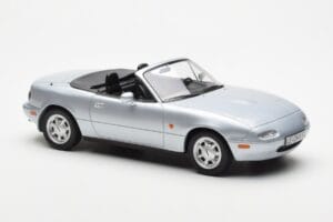 Mazda MX-5 NA Ezüst Norev 1:18 188023 Fém – 5. kép a 7-ből
