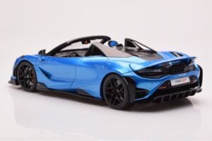 McLaren 765LT Spider Kék GT Spirit 1:18 GT886 Gyanta – 5. kép a 6-ből