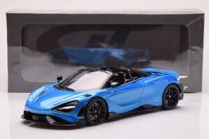 McLaren 765LT Spider Kék GT Spirit 1:18 GT886 Gyanta – 6. kép a 6-ből