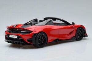 McLaren 765LT Spider Piros GT Spirit 1:18 GT420 Gyanta – 2. kép a 6-ből