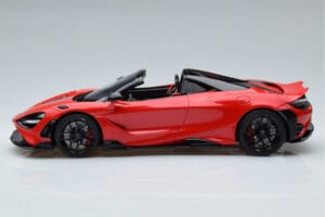 McLaren 765LT Spider Piros GT Spirit 1:18 GT420 Gyanta – 3. kép a 6-ből