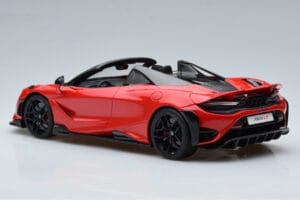 McLaren 765LT Spider Piros GT Spirit 1:18 GT420 Gyanta – 5. kép a 6-ből