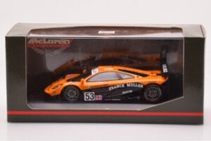 McLaren F1 GTR #53 Giroix Racing D. Giroix / C. Deletraz / L. Sala 24 Hours of Le Mans 1996 Minichamps 1:43 530164353 Fém – 4. kép a 4-ből