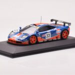 McLaren F1 GTR #33 Gulf Racing R. Bellm / M. Weaver / J-J. Lehto 24 Hours of Le Mans 1996 Minichamps 1:43 - image 2 of 4