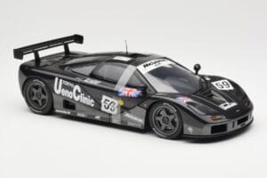McLaren F1 GTR #59 J-J. Lehto / Y. Dalmas / M. Sekiya 24 Hours of Le Mans Winner 1995 UT Models 1:18 530151859 Fém – 4. kép a 6-ből