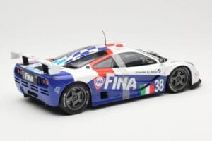 McLaren F1 GTR #38 M. Duez / M. Soper / E. Lafitte Team Bigazzi 24 Hours of Le Mans 1996 UT Models 1:18 80439421484 Fém – 2. kép a 6-ből