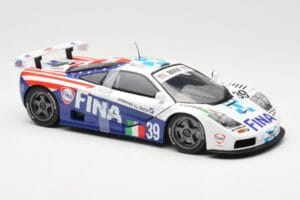 McLaren F1 GTR #39 N. Piquet / J. Cecotto / D. Sullivan Team Bigazzi 24 Hours of Le Mans 1996 UT Models 1:18 80439421485 Fém – 2. kép a 6-ből
