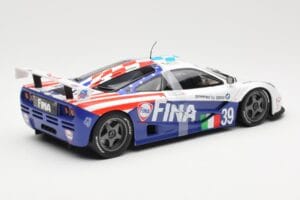 McLaren F1 GTR #39 N. Piquet / J. Cecotto / D. Sullivan Team Bigazzi 24 Hours of Le Mans 1996 UT Models 1:18 80439421485 Fém – 3. kép a 6-ből
