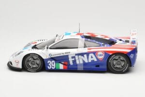 McLaren F1 GTR #39 N. Piquet / J. Cecotto / D. Sullivan Team Bigazzi 24 Hours of Le Mans 1996 UT Models 1:18 80439421485 Fém – 5. kép a 6-ből