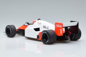 McLaren MP4/2B Marlboro #1 N. Lauda Winner Dutch Grand Prix 1985 MCG 1:18 MCG18607F Fém – 5. kép a 6-ből