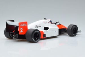 McLaren MP4/2B Marlboro #2 A. Prost Monaco GP Winner World Champion 1985 MCG 1:18 MCG18606F Fém – 2. kép a 6-ből
