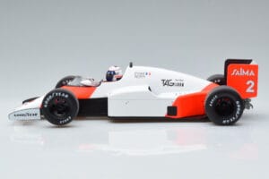 McLaren MP4/2B Marlboro #2 A. Prost Monaco GP Winner World Champion 1985 MCG 1:18 MCG18606F Fém – 3. kép a 6-ből