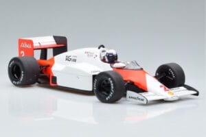 McLaren MP4/2B Marlboro #2 A. Prost Monaco GP Winner World Champion 1985 MCG 1:18 MCG18606F Fém – 4. kép a 6-ből