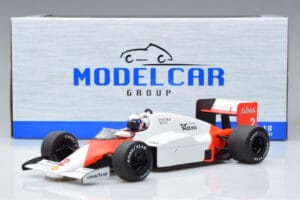 McLaren MP4/2B Marlboro #2 A. Prost Monaco GP Winner World Champion 1985 MCG 1:18 MCG18606F Fém – 6. kép a 6-ből