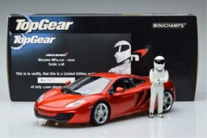 McLaren MP4-12C Stig Top Gear Figurával Minichamps 1:18 519101330 Fém – 7. kép a 7-ből