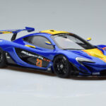 McLaren P1 GTR Kék Sárga Csíkokkal AUTOart 1:18 - image 5 of 7